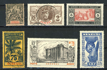Briefmarken Senegal