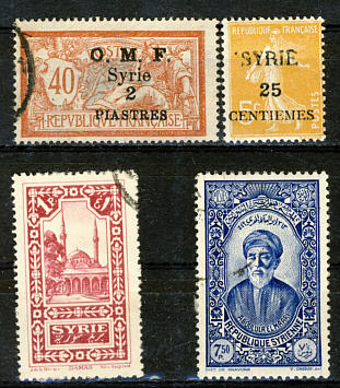 Briefmarken Syrien