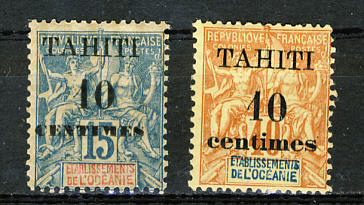 Briefmarken Tahiti