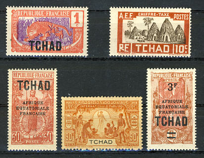 Briefmarken Tschad