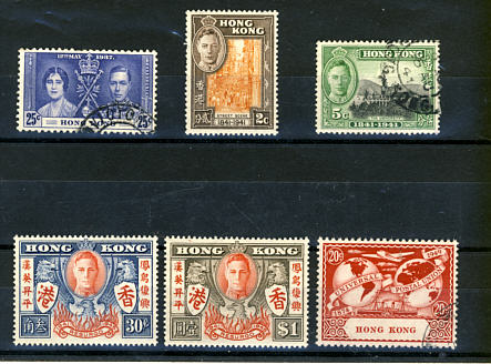 Briefmarken von Hongkong