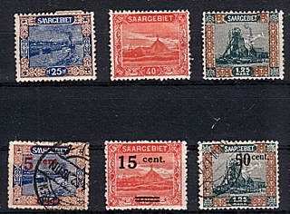 Briefmarken Saargebiet