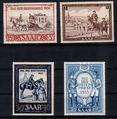 Briefmarken Saarland