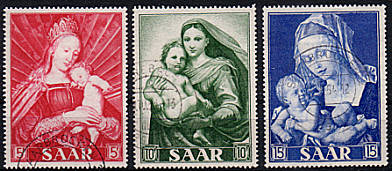 Briefmarken Saarland