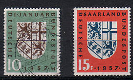 Briefmarken Saarland