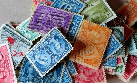 Briefmarkenfunde aus Briefmarkenkistchen