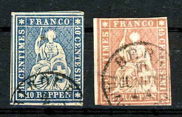 Schweiz Briefmarken 