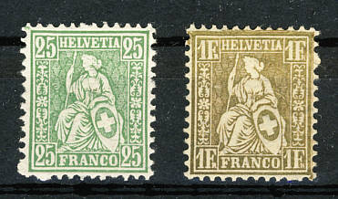 Die Briefmarken Der Schweiz