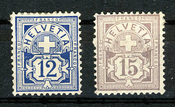 Die Briefmarken Der Schweiz