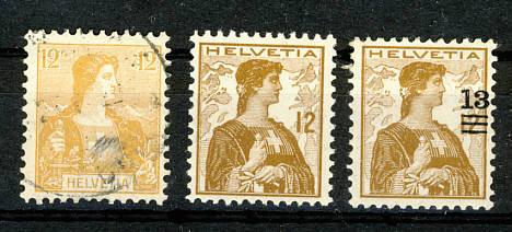 Schweiz Briefmarken 