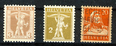 Schweiz Briefmarken 