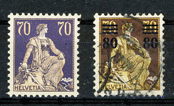 Schweiz Briefmarken 