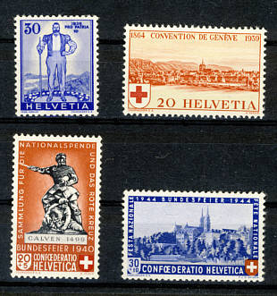 Schweiz Briefmarken 