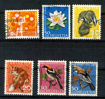 Schweiz Briefmarken 