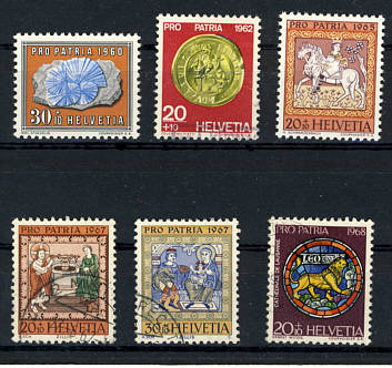 Schweiz Briefmarken 