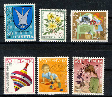 Schweiz Briefmarken 