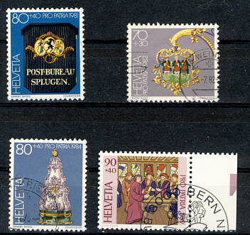 Schweiz Briefmarken 