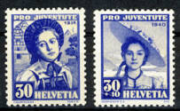 Schweiz Briefmarken 