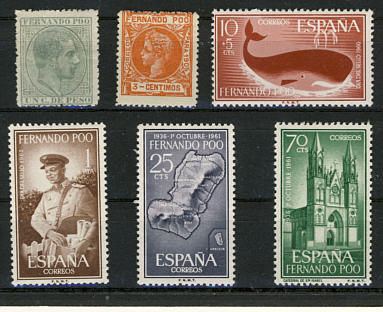 Briefmarken Spanische Kolonien