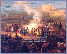 Tschechische Briefmarke 200. Jahrestag der Schlacht bei Austerlitz