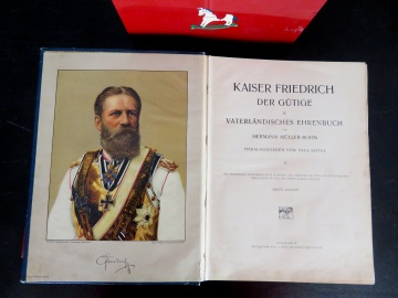 Altes Buch: Kaiser Friedrich III. der Gtige