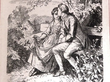 Old booklet: Goethe, Idyll of Sesenheim