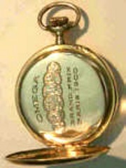 Old Omega Pocket Watch Grand Prix Paris 1900