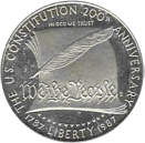 Constitution Dollar 1987