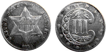 Silver Three Cents