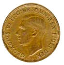 George VI UK 1 Penny 1951
