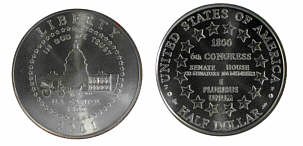 Commemorative Half Dollar 2001 Capital Visitor Center