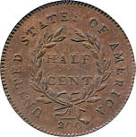 1793 Liberty Cap Half Cent