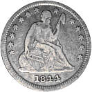 Seated Liberty Quarter