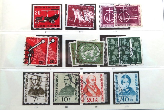 Briefmarken werden in Deutschland gerne gesammelt!