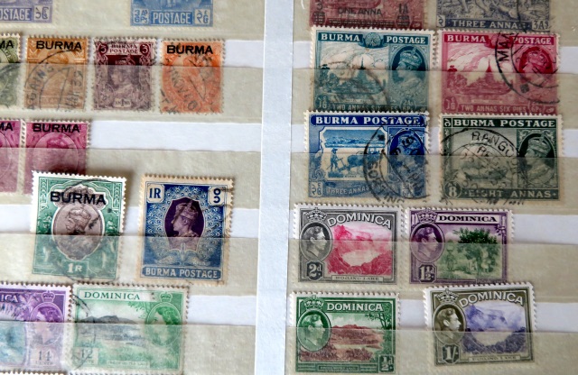 Briefmarken werden in den USA gerne gesammelt!