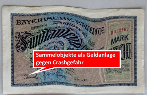 Sammelobjekte als Wertanlage gegen Crashgefahr