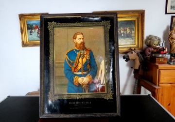 Emperor Friedrich III on picture - here still as crown princ