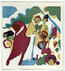 Kunst , Bilder und Kunstwerke von Kandinsky Wassily 