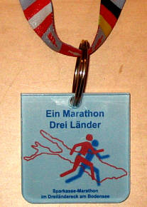 Finishermedaille Achenseelauf 2003