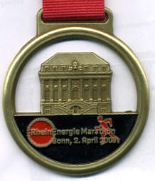 Marathonmedaille Bonn Marathon 2006