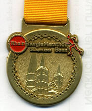 Marathonmedaille Bonn Marathon 