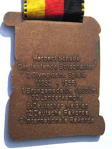 Laufmedaille Bremen