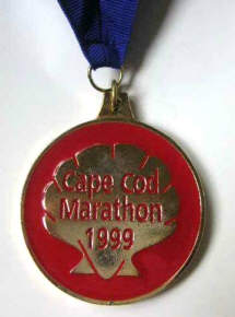Marathonmedaille Cape Cod 1999