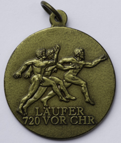 Laufmedaille Duisburg