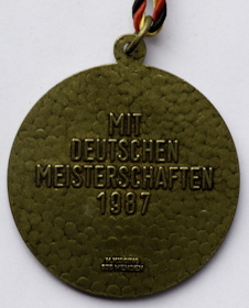 Laufmedaille Duisburg