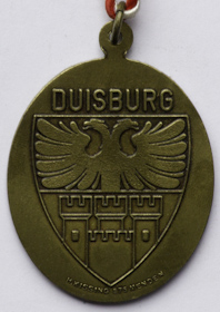 Laufmedaille Duisburg