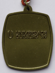 Laufmedaille Duisburg