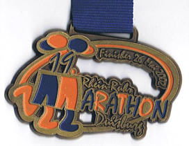 Laufmedaille Duisburg