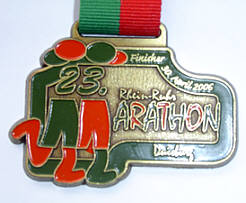 Laufmedaille Duisburg 2006