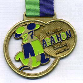 Laufmedaille Duisburg